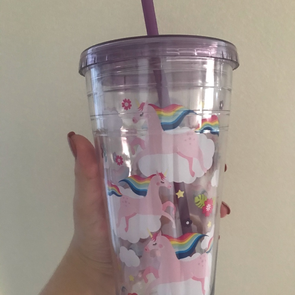 Unicorn tumbler cup